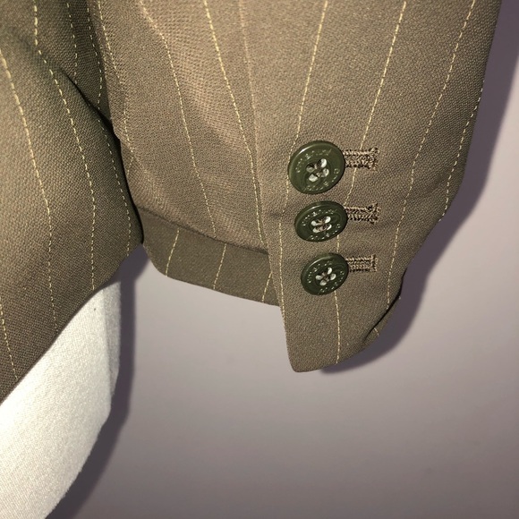 Emanuel Ungaro Green Blazer Size 4 - Picture 5 of 9